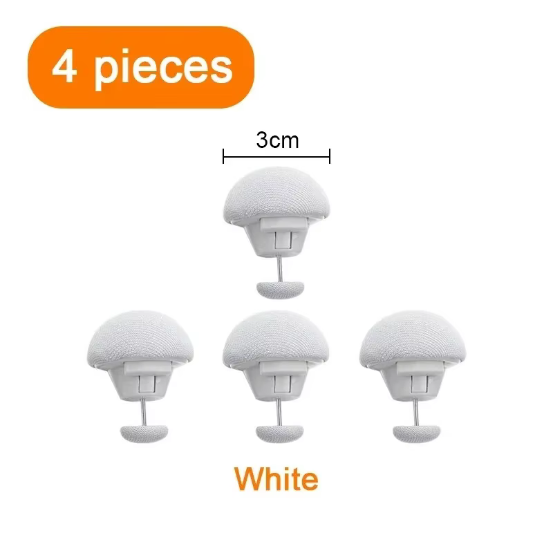 Attache-édredon en forme de champignon pour fixer la housse de couette et le couvre-lit