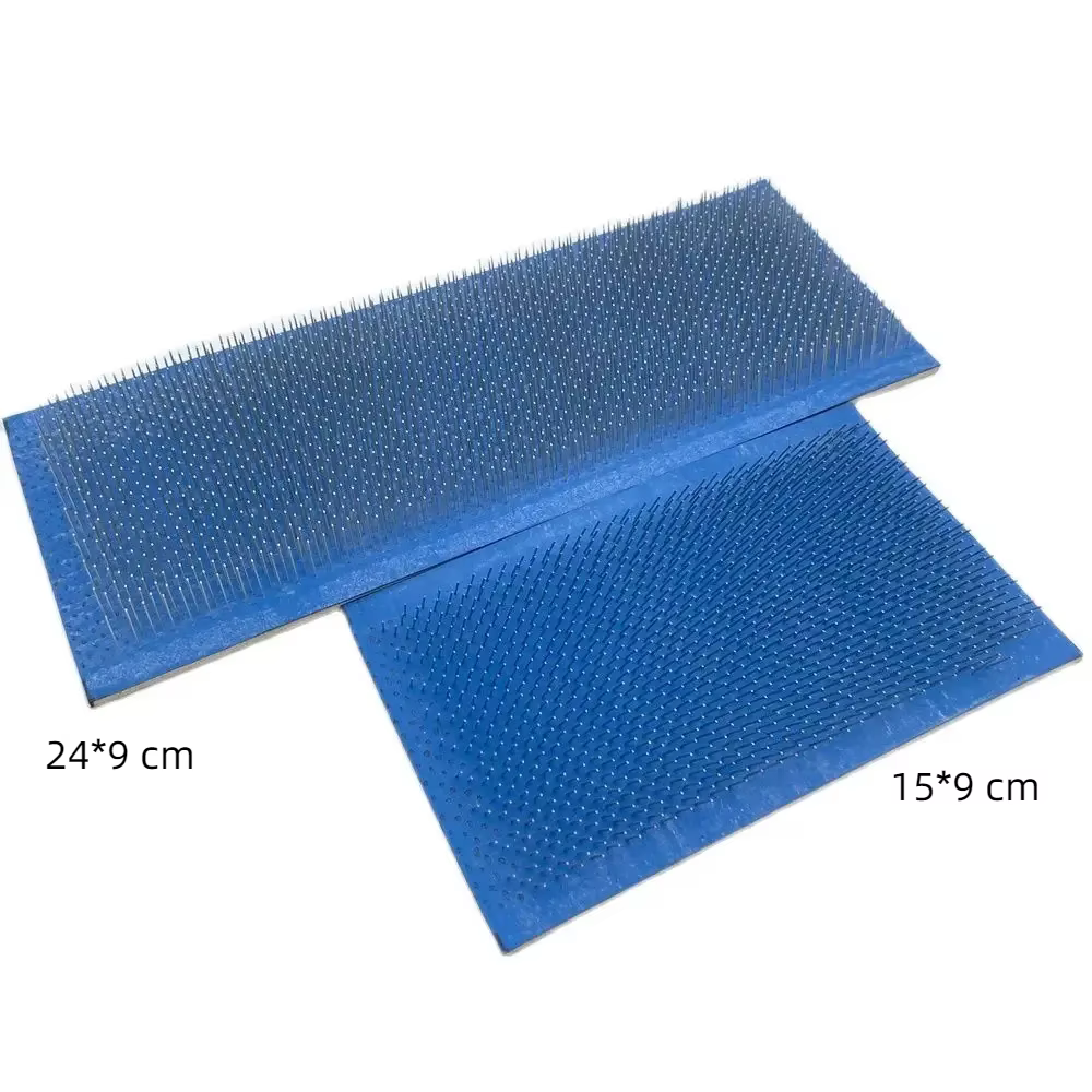 1 Paire de Tapis de Dessin à Aiguille Droite 24x9 CM pour la Fabrication de Perruques, Carte de Dess