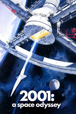 Affiches de film A Space Odyssey, vieux film classique, Film de Science-Fiction, impression sur toil