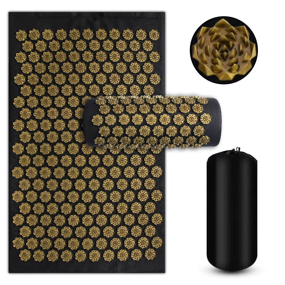Tapis d'acupression Shiatsu, coussin de Massage à pointes, applicateur de Kuznetsov, coussin de Spor
