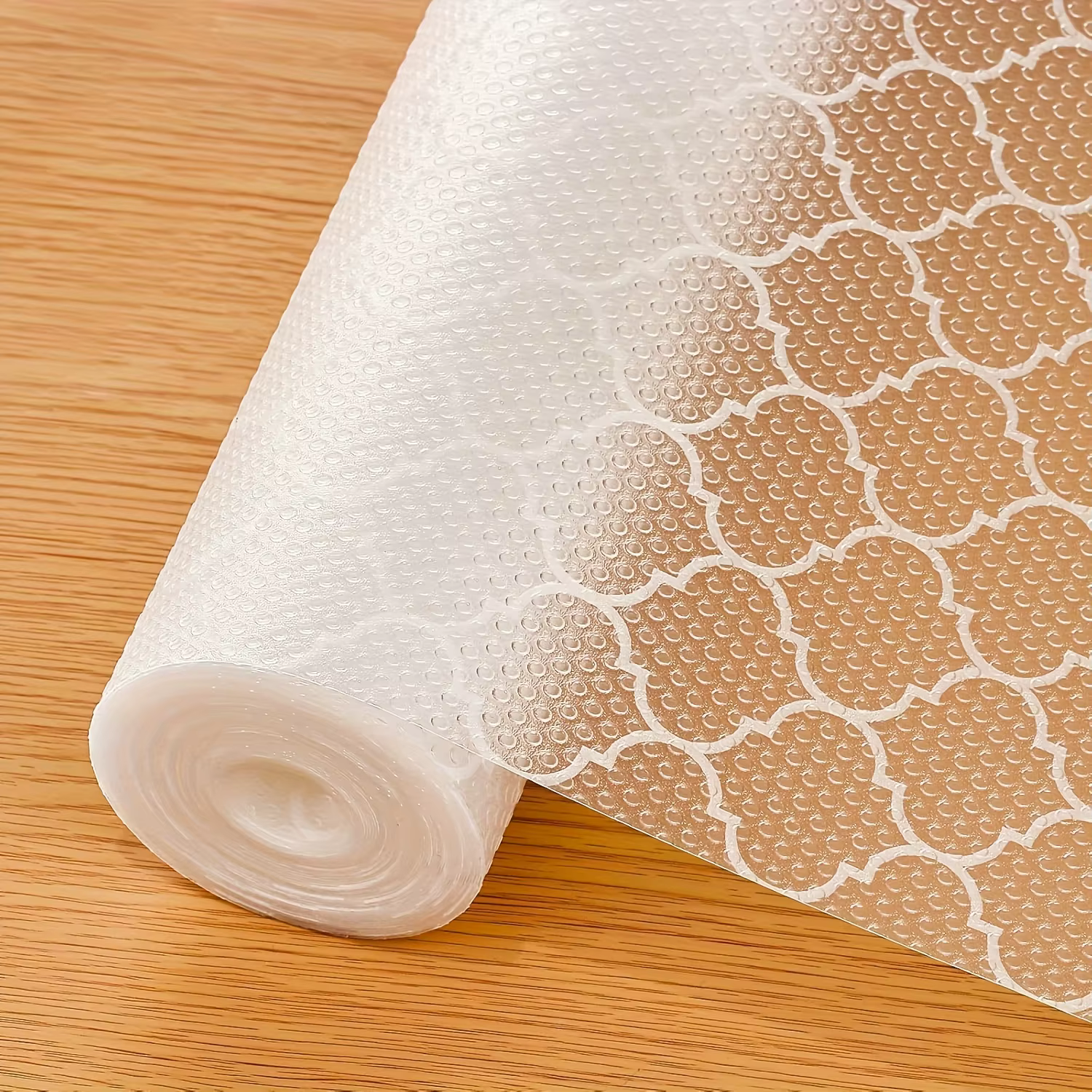 1 rouleau de support d'armoire de cuisine, coussin de tiroir étanche, réfrigérateur facile à couper,