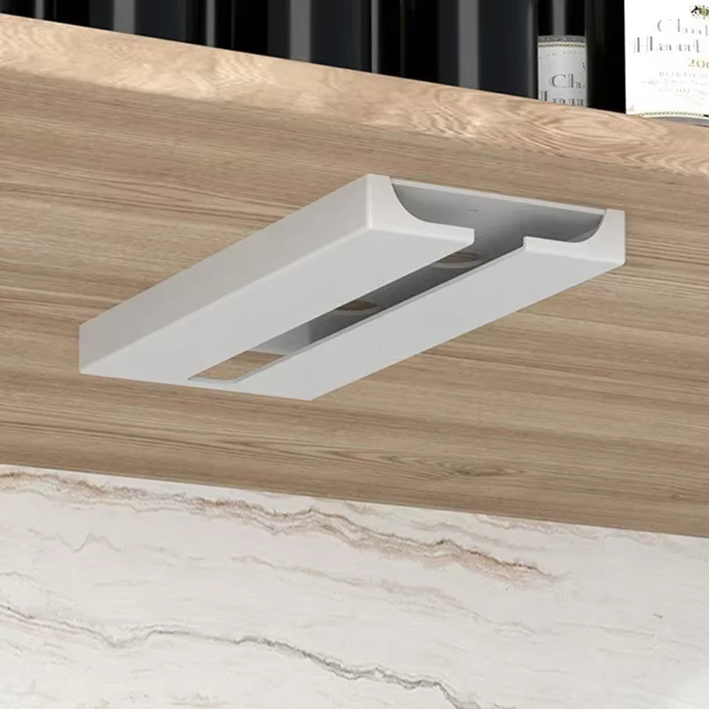 Support de perçage gratuit sous armoire de cuisine, support de verre à vin, Classification multifonc