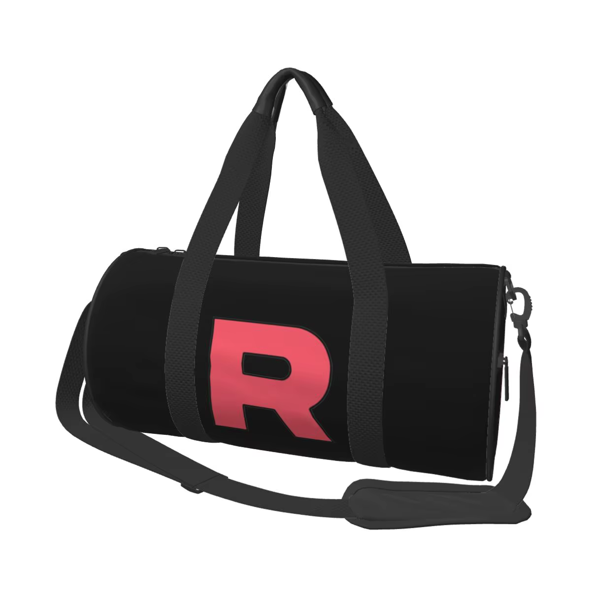 Sac de sport portable imprimé lettre R Team Rocket Logo, sacs de sport cool, sac d'entraînement anim