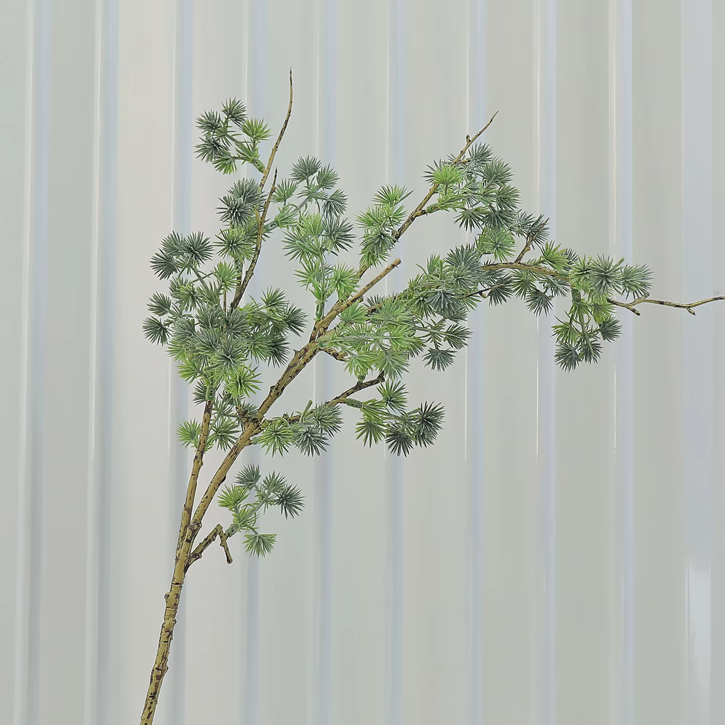 3 pièces de plantes en plastique pour décoration de mariage, fausses fleurs, aiguilles de pin artifi