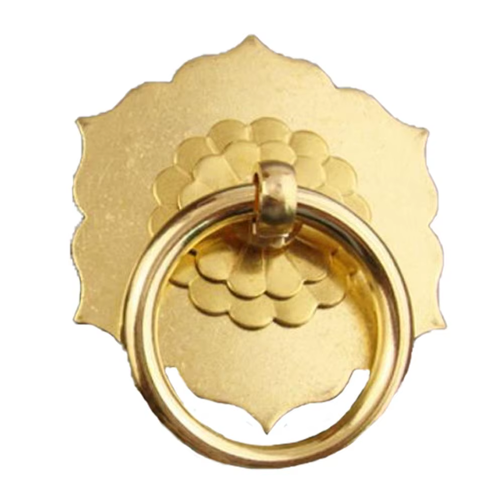 Poignées et Boutons de Tiroir et Porte en Laiton Bronze Antique pour Cuisine, Armoire et Décoration 