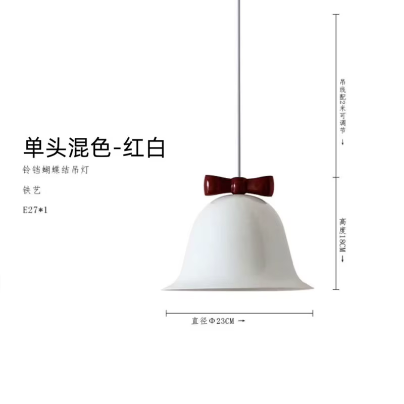 Plafonnier au design nordique créatif avec nœud papillon, luminaire décoratif d'intérieur, idéal pou