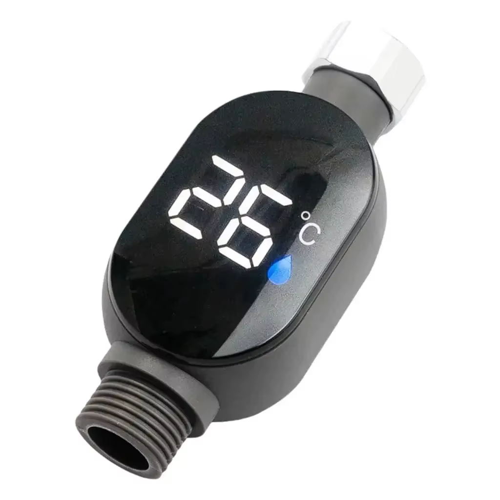Thermomètre de salle de bain avec affichage LED 0 ℃ ~99 ℃   Thermomètre de température de l'eau pour