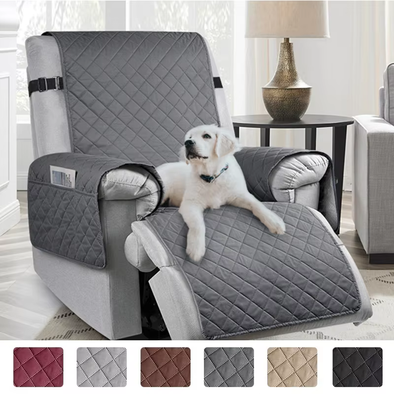 Housse de chaise inclinable, 1 pièce, fauteuils hydrofuges, housse de canapé de salon avec sangle él