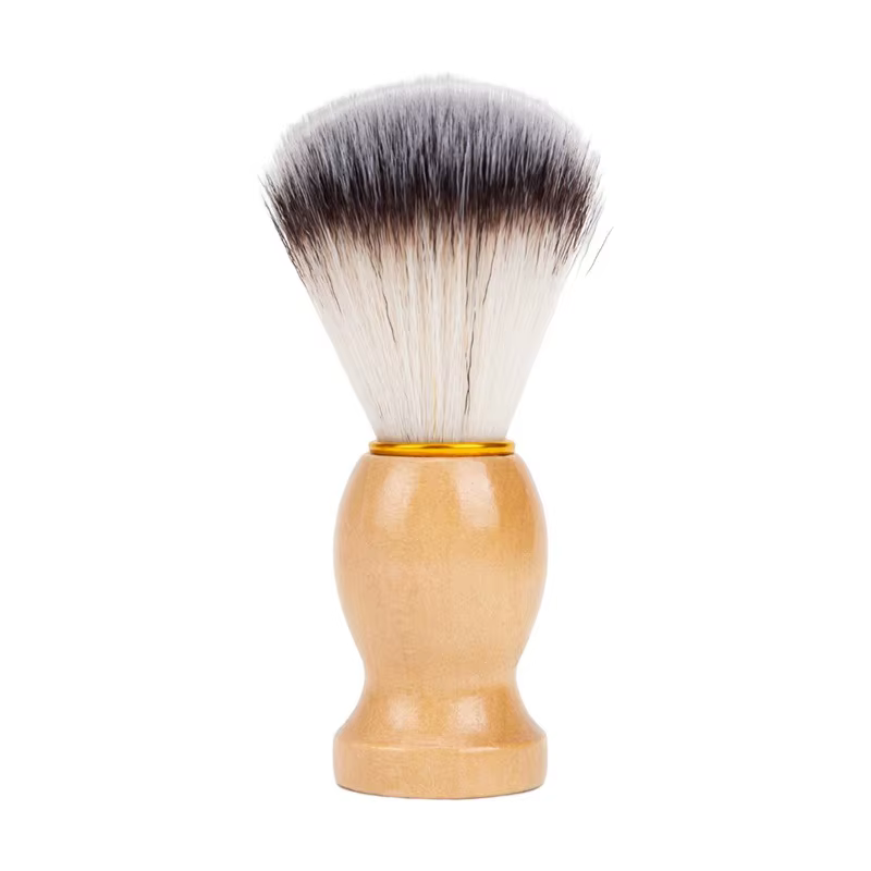 Brosse à fouetter la mousse pour cheveux, rasage pour hommes, Salon de coiffure, crinière et brosse 