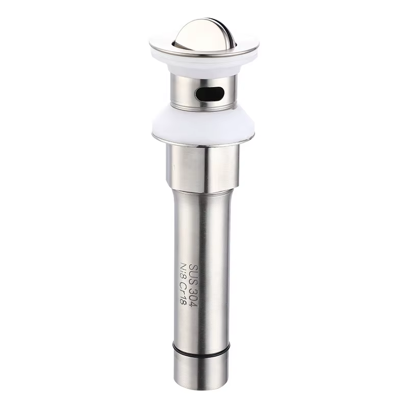 Valve de vidange Pop-Up pour évier de lavabo, bouchon de vidange de salle de bains, fixation de bain