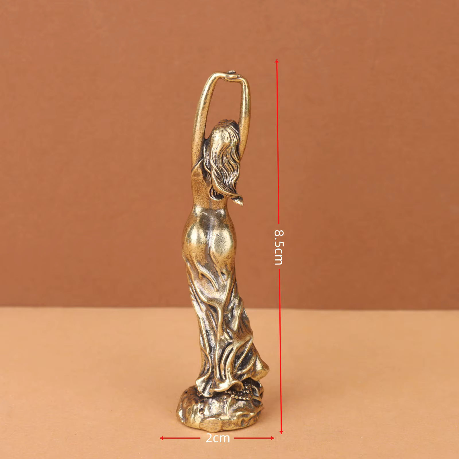 Statuette de déesse sur pied, décoration d'intérieur, artisanat féerique, ornement de déesse pour sa