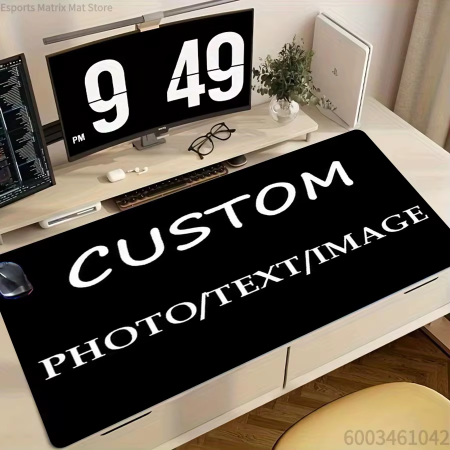 Créez votre propre tapis de souris, design personnalisé avec image, résistant à l'usure et facile à 