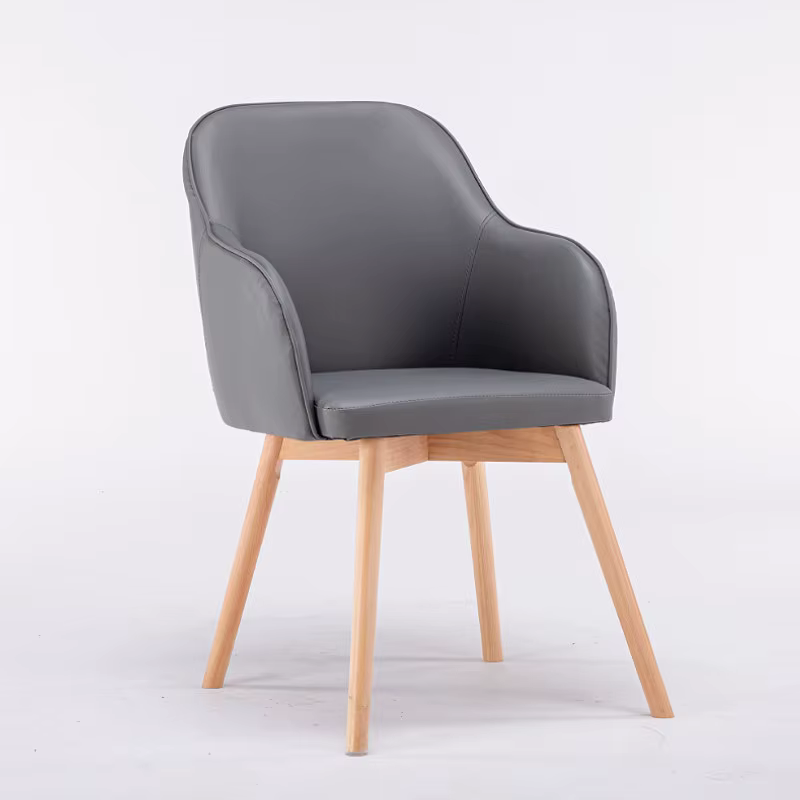 Chaise de salle à manger minimaliste nordique pour salle d'attente, chaise d'appoint confortable et 