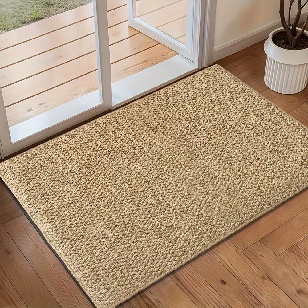 Paillasson résistant aux taches, absorbant, pour entrée extérieure, bienvenue, pour bureau, salon, c