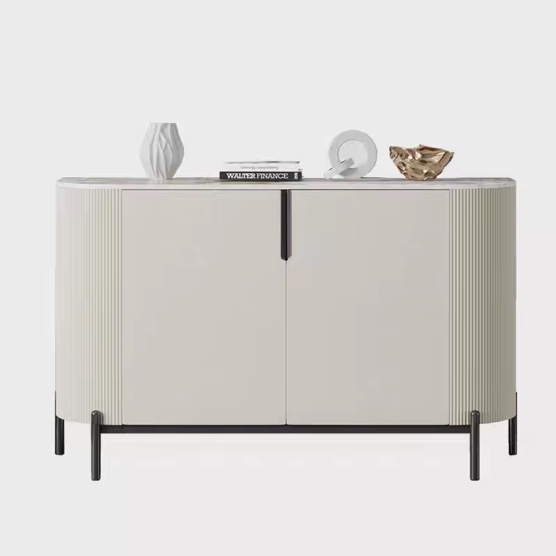 Armoires de rangement de luxe salon moderne présentoirs armoires blanches placards garde-robe Móveis