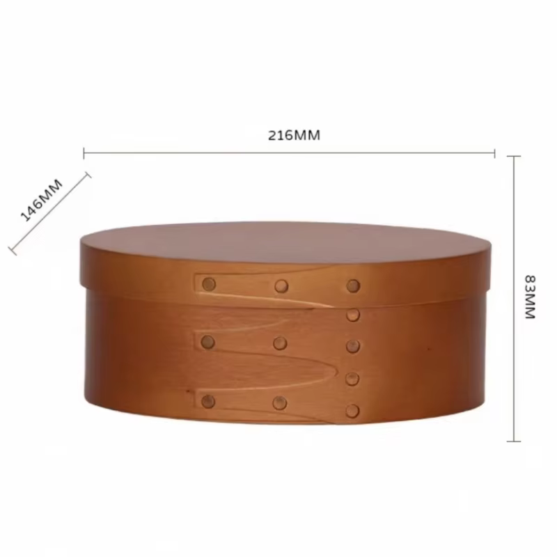 Boîte de rangement en bois, boîte de rangement de grande capacité, boîtes à bijoux portables rétro a