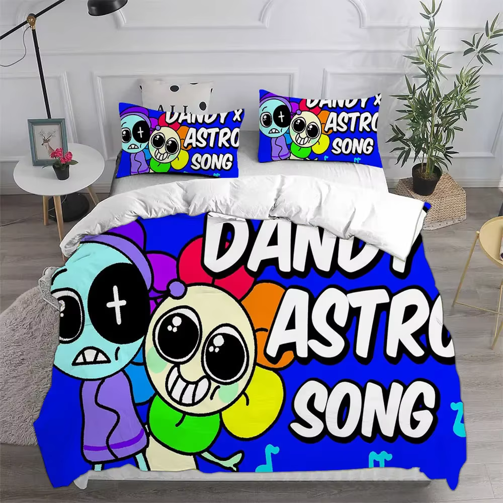 Dandy'S World – ensemble de literie pour enfants, housse de couette, simple, Double, King Size, pour
