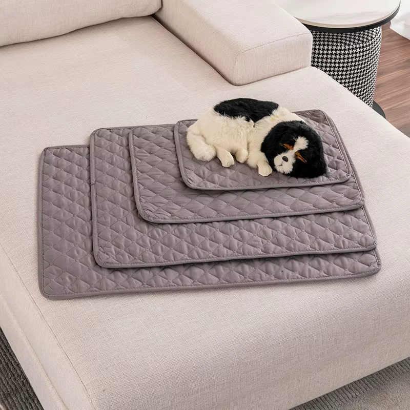 Tapis de propreté réutilisable pour chien, respectueux de l'environnement, pour chiens de petite, mo