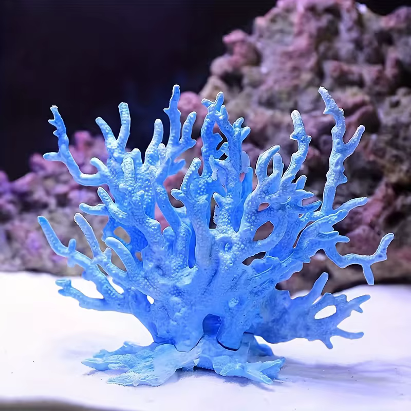 Coraux décoratifs océaniques, coraux pour aquarium, décoration de chambre à vue sur la mer, ornement