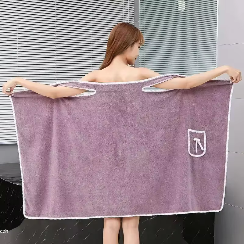 Serviettes de bain pour femmes et filles, 140*85 cm, séchage rapide, pour la plage, le spa, comme pe