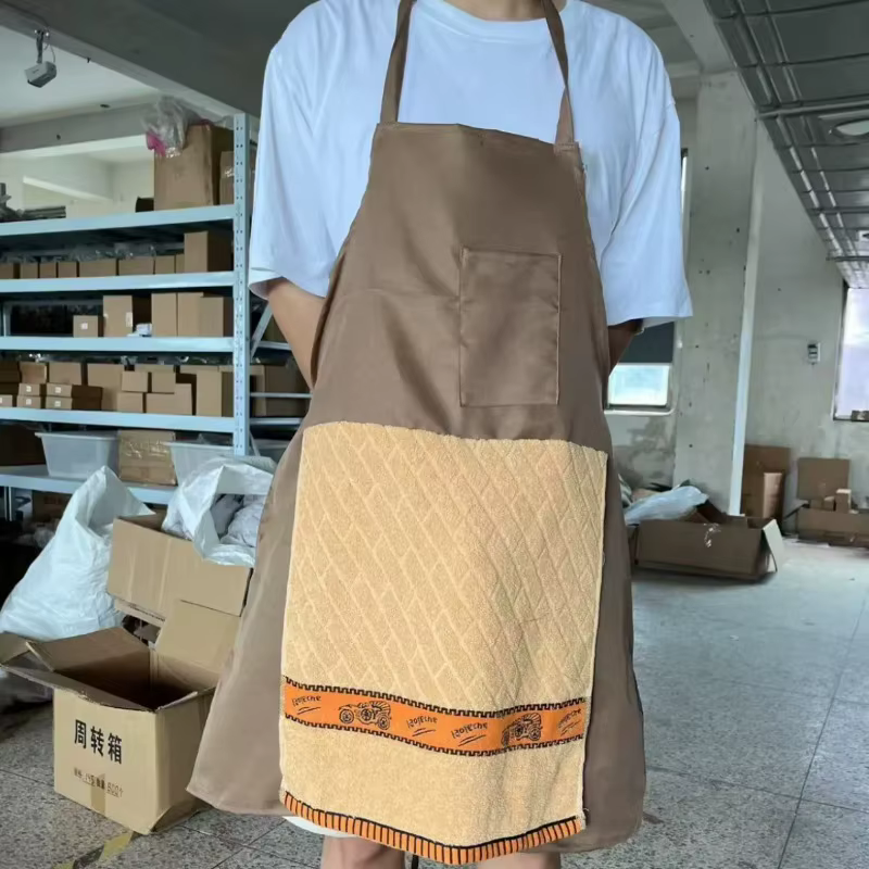 Tablier de cuisine amusant avec poche surprise pour chef, idée cadeau humoristique et original pour 