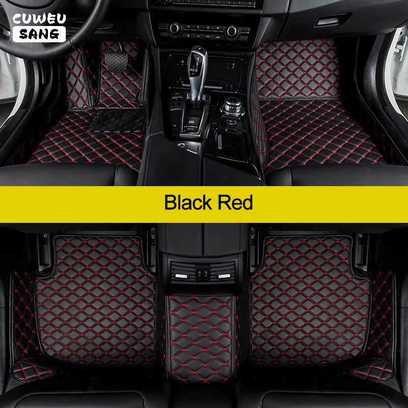 WEUSANG-Tapis de Sol de Voiture Personnalisés Toxique, Accessoire pour KIT 3008 2009-2023