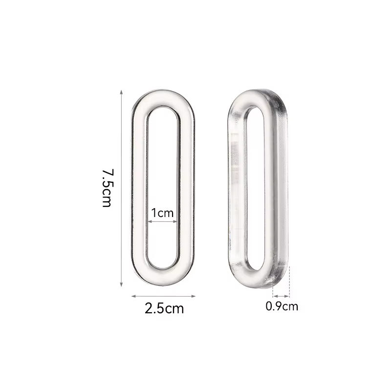 4 pièces poignée de porte en plastique Transparent souple en polyuréthane armoire de cuisine porte c