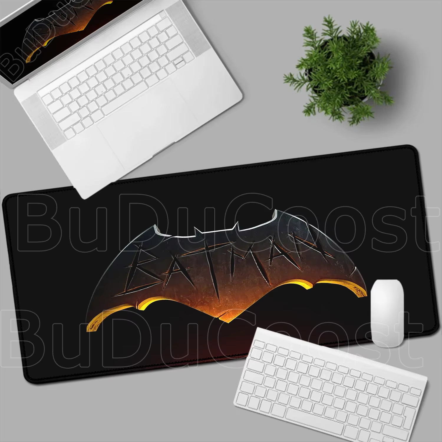 B-batman tapis de souris HD grand jeu antidérapant en caoutchouc clavier tapis de bureau bureau ordi