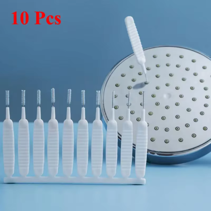 Brosse de nettoyage de pomme de douche, salle de bain, Anti-colmatage, petite brosse de nettoyage de