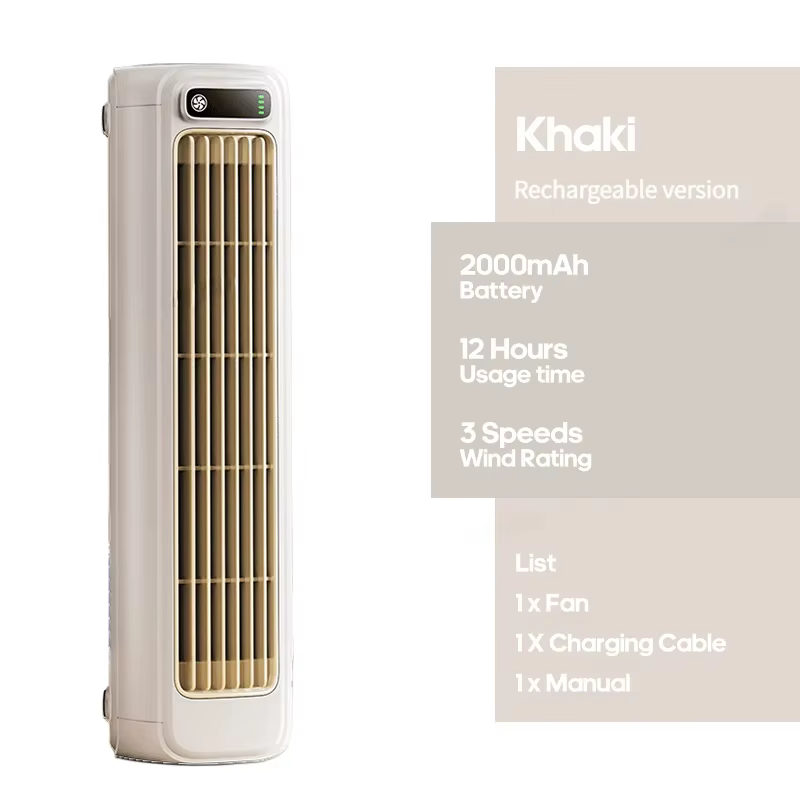 Ventilateur mural pour cuisine, salle de bain, maison, sans perçage, rechargeable, silencieux, petit