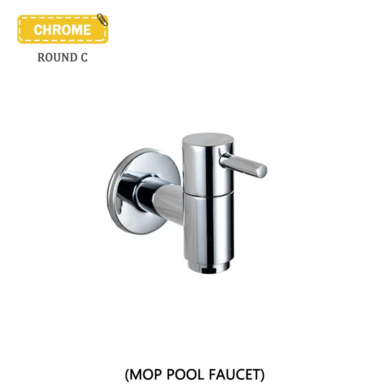 Robinet de Machine à laver en laiton noir, robinet mural simple froid G1/2, robinet de piscine, jard