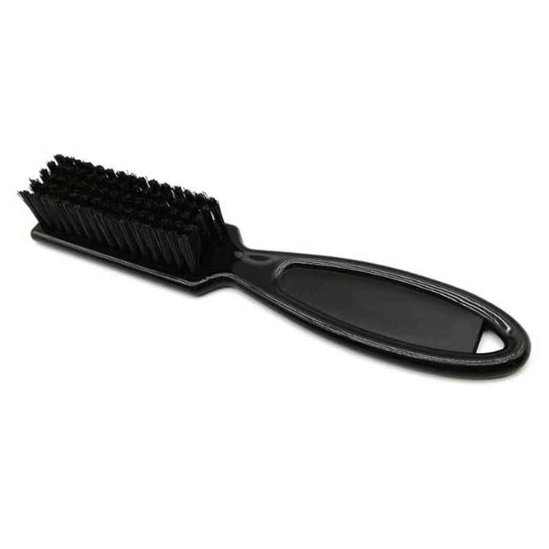 Brosse à Barbe Noire Professionnelle en Forme de Tête d'Huile, pour Salon de Coiffure, Vintage, pour