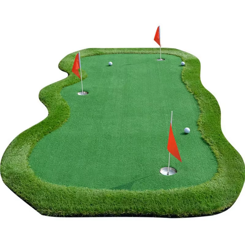 PGM – tapis de Putter de Golf d'intérieur et d'extérieur, 100x300cm, vert, pour usage domestique, GL