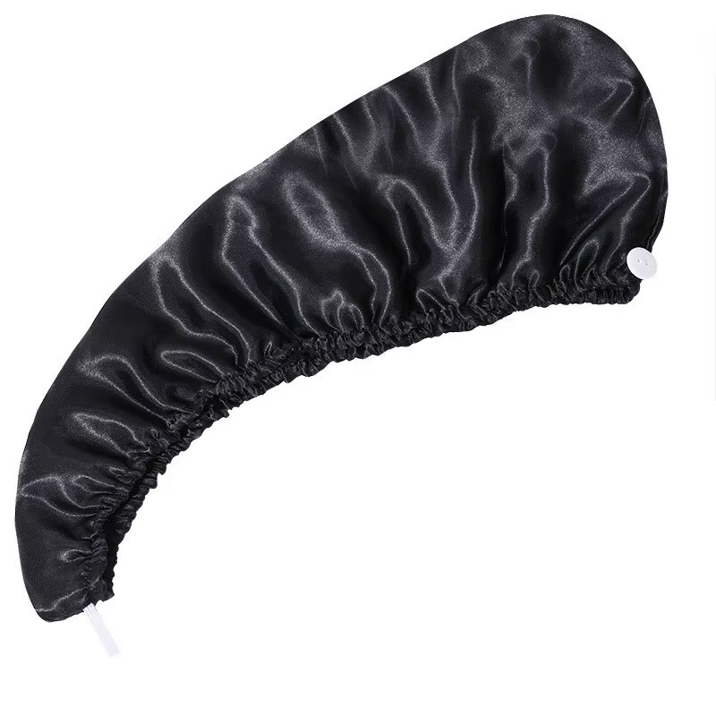 Plus grande serviette enveloppante en microfibre pour cheveux longs et bouclés, Ultra-fin et soyeux,