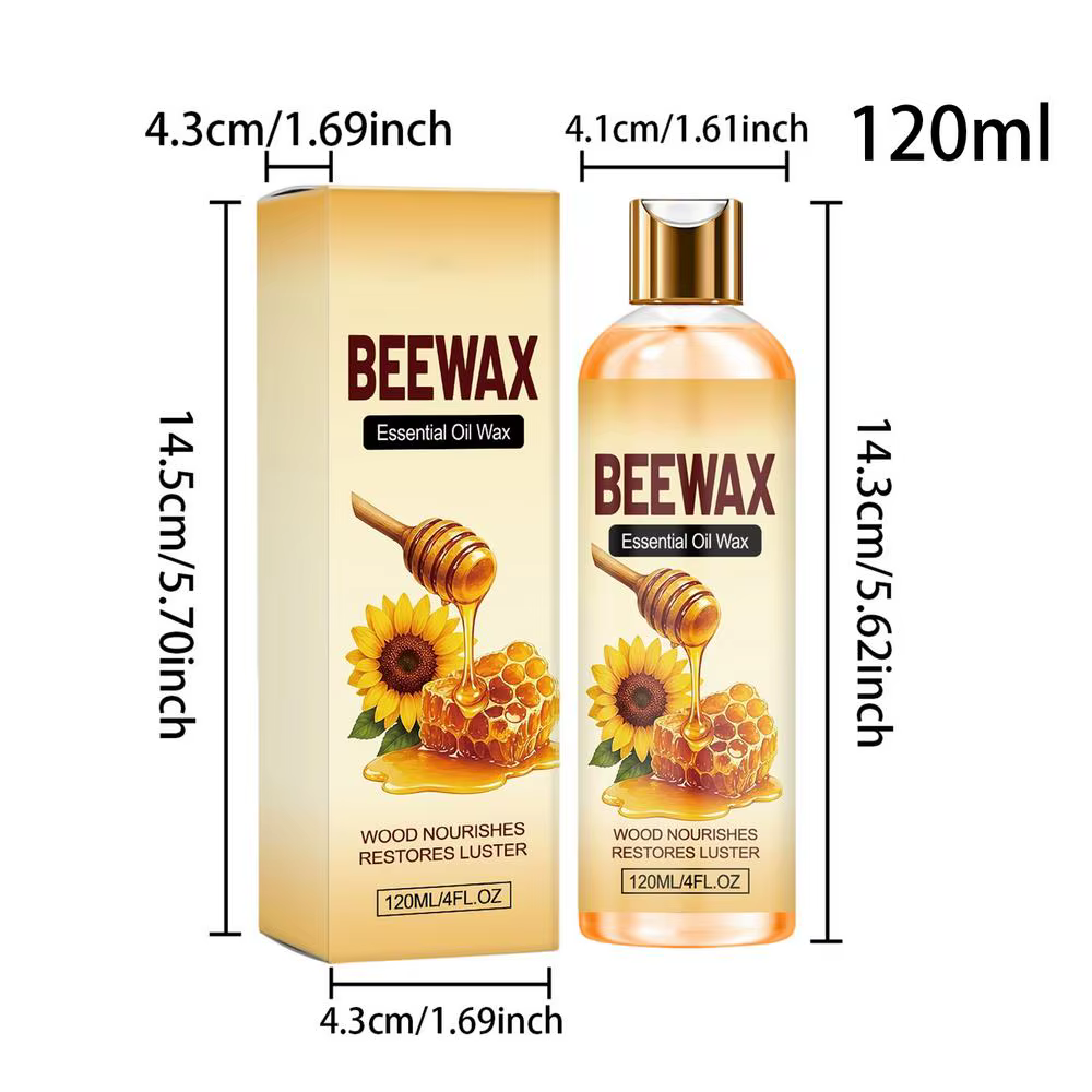 Cire pour meubles 120ml, protection imperméable, polissage du bois, cire d'abeille, pour portes, tab