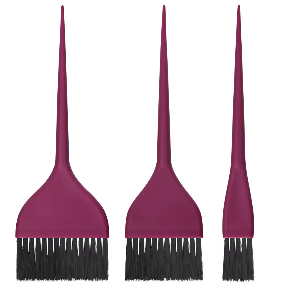 Brosse applicateur de coloration pour cheveux moelleux, peigne de coiffure, outils de barbier, acces