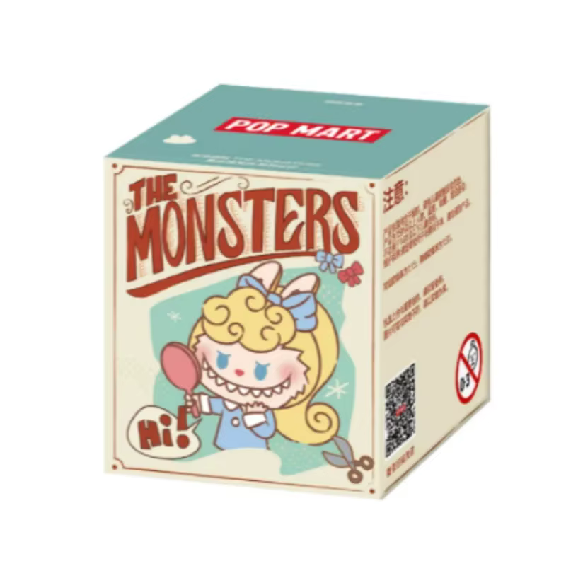 POPMART POP BEAN LABUBU THE MONSTERS HAIR SALON Series Blind Box Guess Bag Mystery Box Figurine Anim