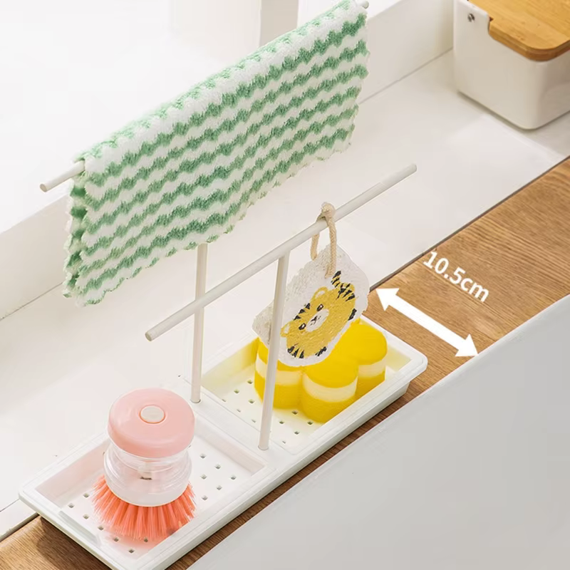 Stand comptoir E8BD pour afficher soigneusement une serviette à main dans cuisine bain avec une cuis