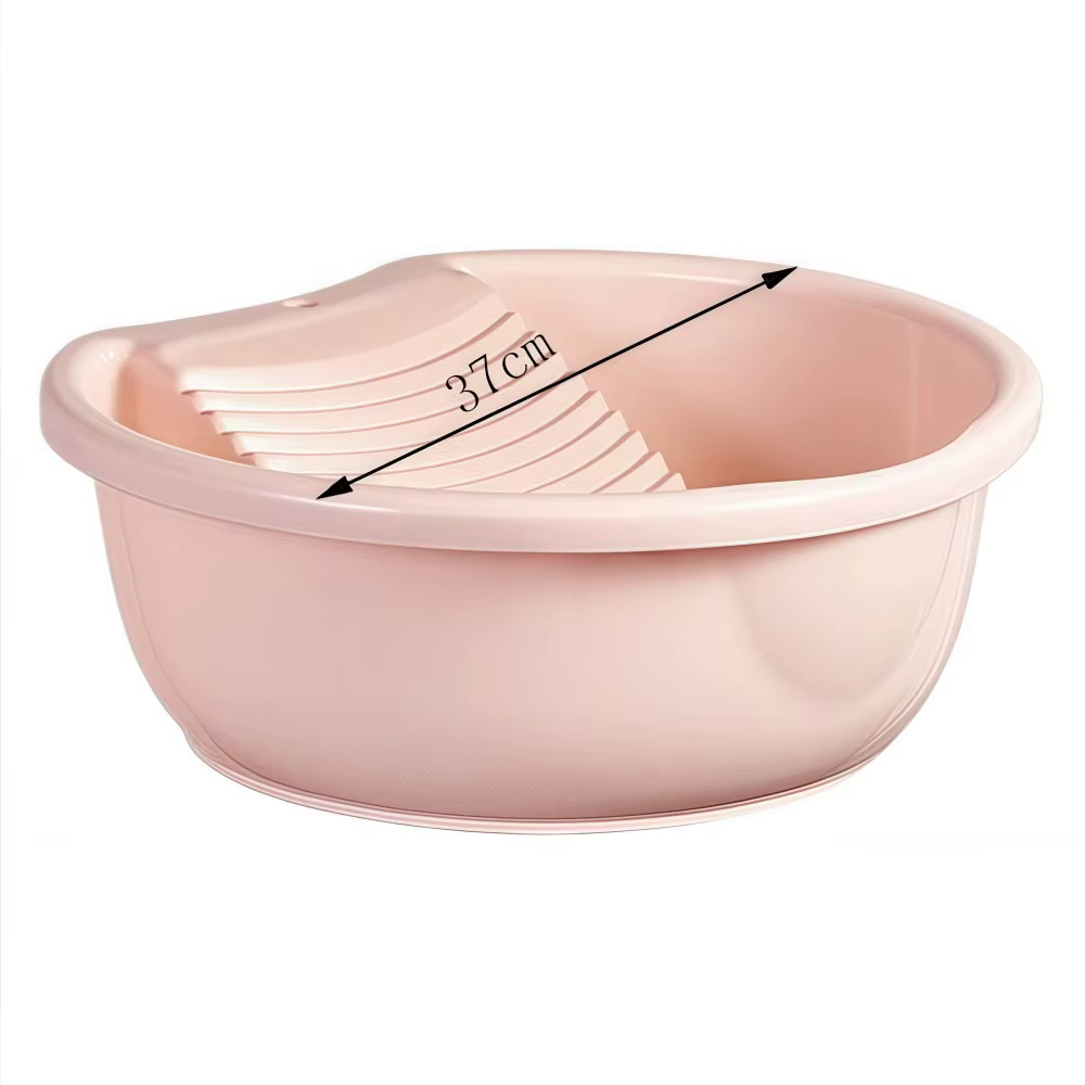 Bassin de planche à laver 2 en 1, en plastique épais, pour le nettoyage des sous-vêtements, baignoir