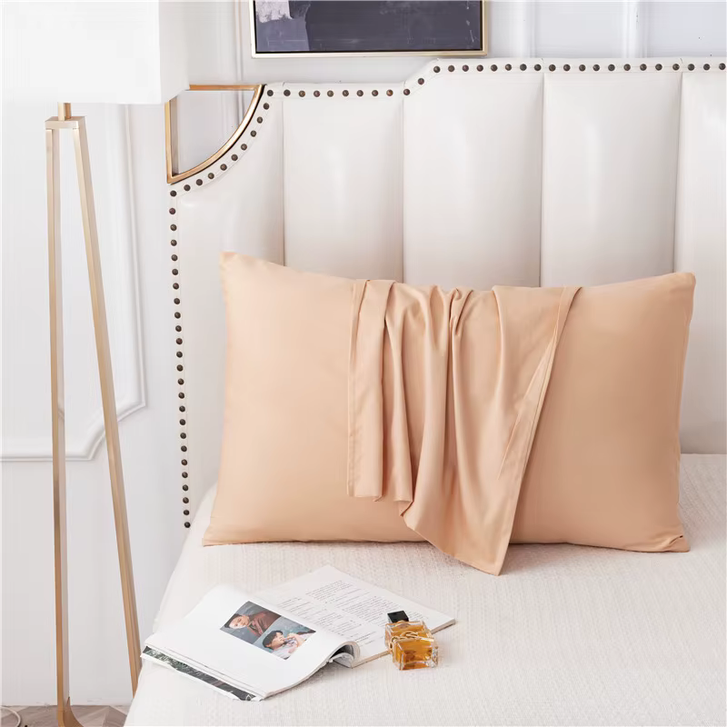 Taie d'oreiller enveloppe de haute qualité, taie d'oreiller en pur coton, couleur unie, literie, 40x