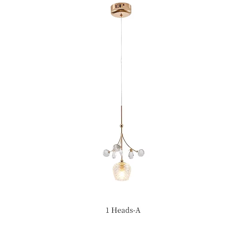 Plafonnier LED en Verre au Design Nordique Créatif, Luminaire Décoratif d'Nik, Idéal pour un Salon o