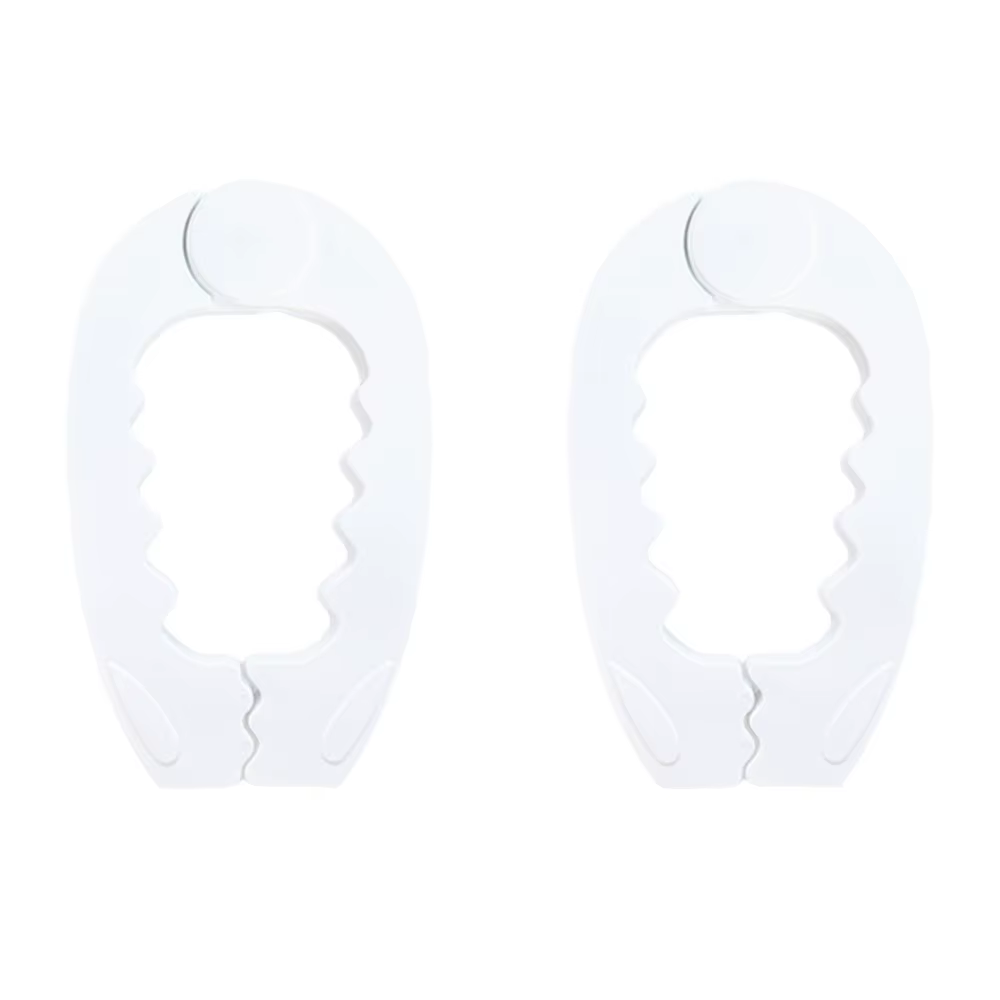 2 pinces à linge en plastique coupe-vent, haute élasticité, extra larges, antidérapantes, robustes, 