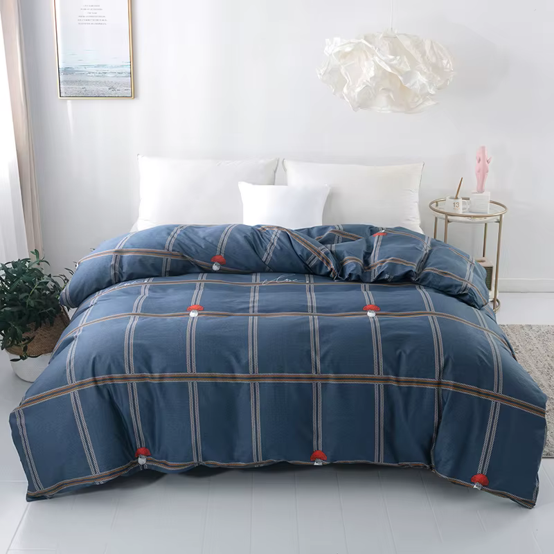 Housse de couette 100% coton, impression de haute qualité, douce et agréable pour la peau, disponibl