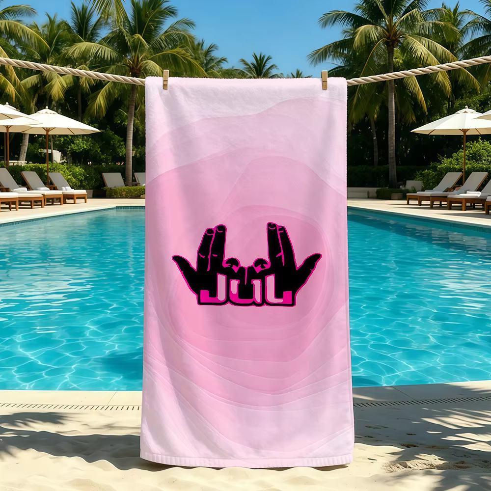Serviette de plage pour camping en plein air, serviette de plage super absorbante à séchage rapide, 