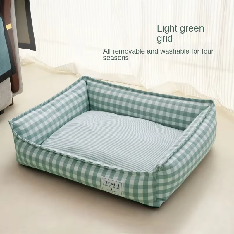 Lit en Polymères pour Animaux de Compagnie, Canapé Doux, Chaud, pour Chiot, Coussin Cool, Nid de Cou