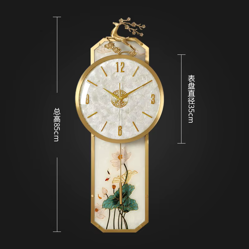 Restaurant amusant horloge murale Design moderne luxe salon horloge murale Style italie Reloj De Par
