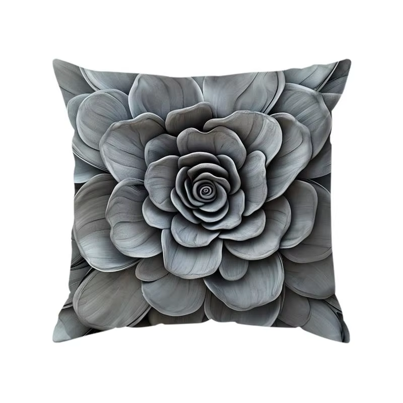 Taie d'oreiller taie d'oreiller 45x45 housse de coussin carrée maison lit canapé taie d'oreiller nor