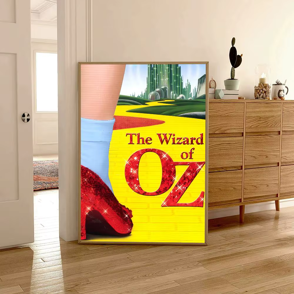 Affiche du film W-Wizard Of Oz, peinture de décoration artistique pour salon, entrée, Restaurant
