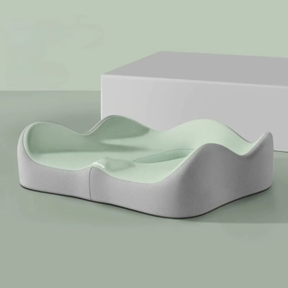 Coussin de siège ergonomique en mousse à mémoire de forme pour soulager les douleurs du coccyx, orei