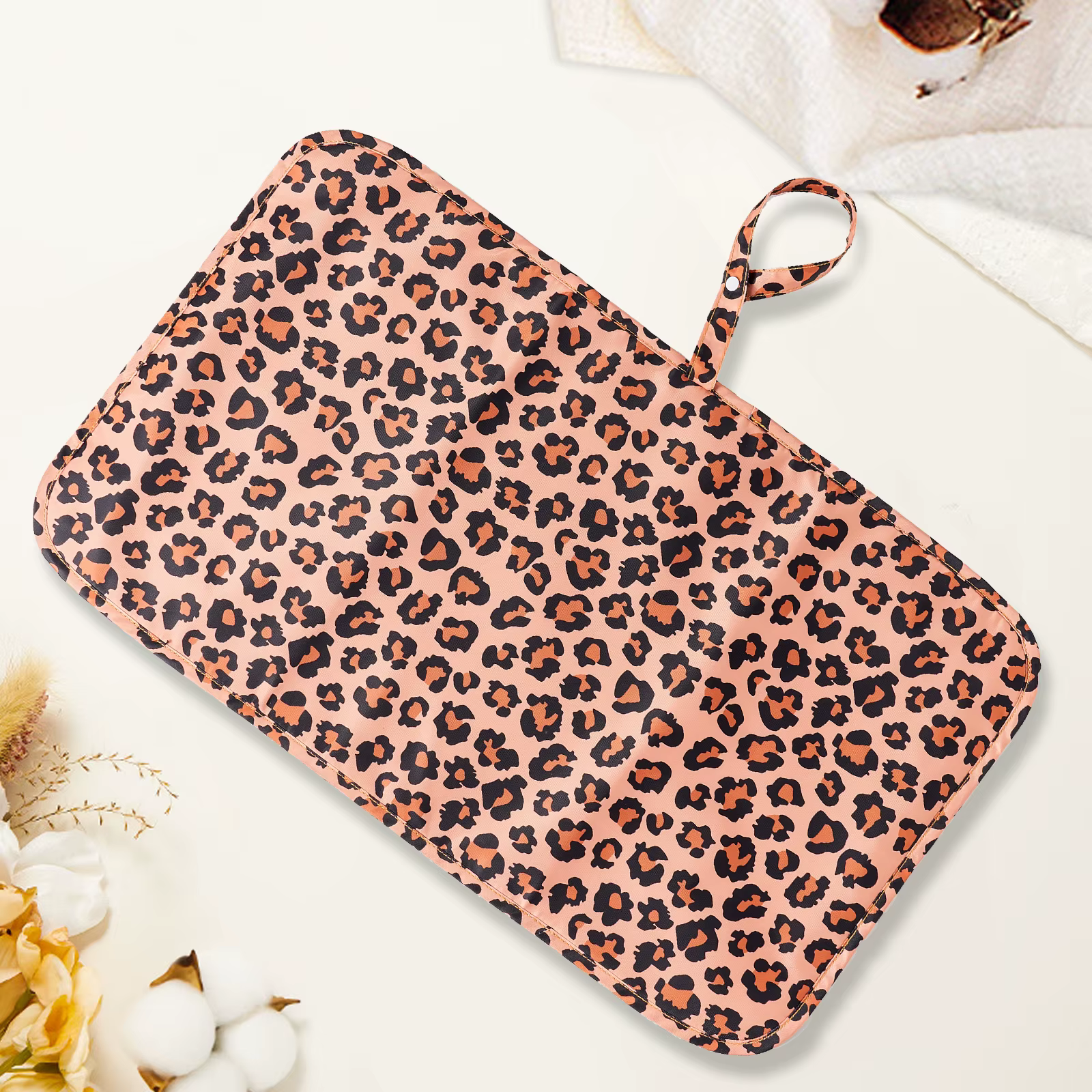 Tapis à langer pliable imperméable pour bébé, tapis à langer portable pour les nouveau-nés, tapis à 